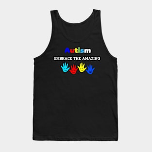 Embracing the Amazing in Autism Tank Top